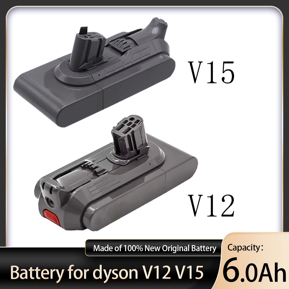 Für Dyson V12 25,5 V 6000 mAh Akku Detect Slim Cordless SV20, SV30, SV35, SV46 Staubsauger Passend