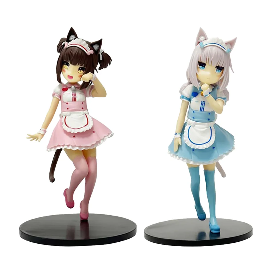 新しい 18 センチメートルチョコラフィギュアネコぱらアニメかわいいボディ交換可能アニメーションモデルおもちゃギフトコレクション装​​飾装飾品 PVC