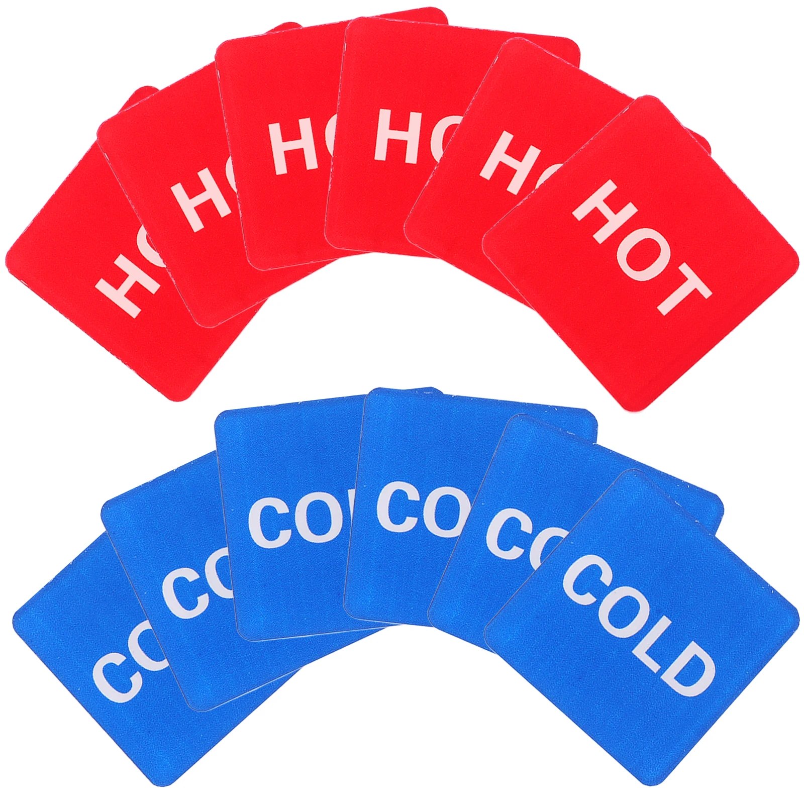 

Hot Cold Water Sticker Signs Self-Adhesive Waterproof Labels for Bathroom Kitchen Faucets Easy Installation Clear
