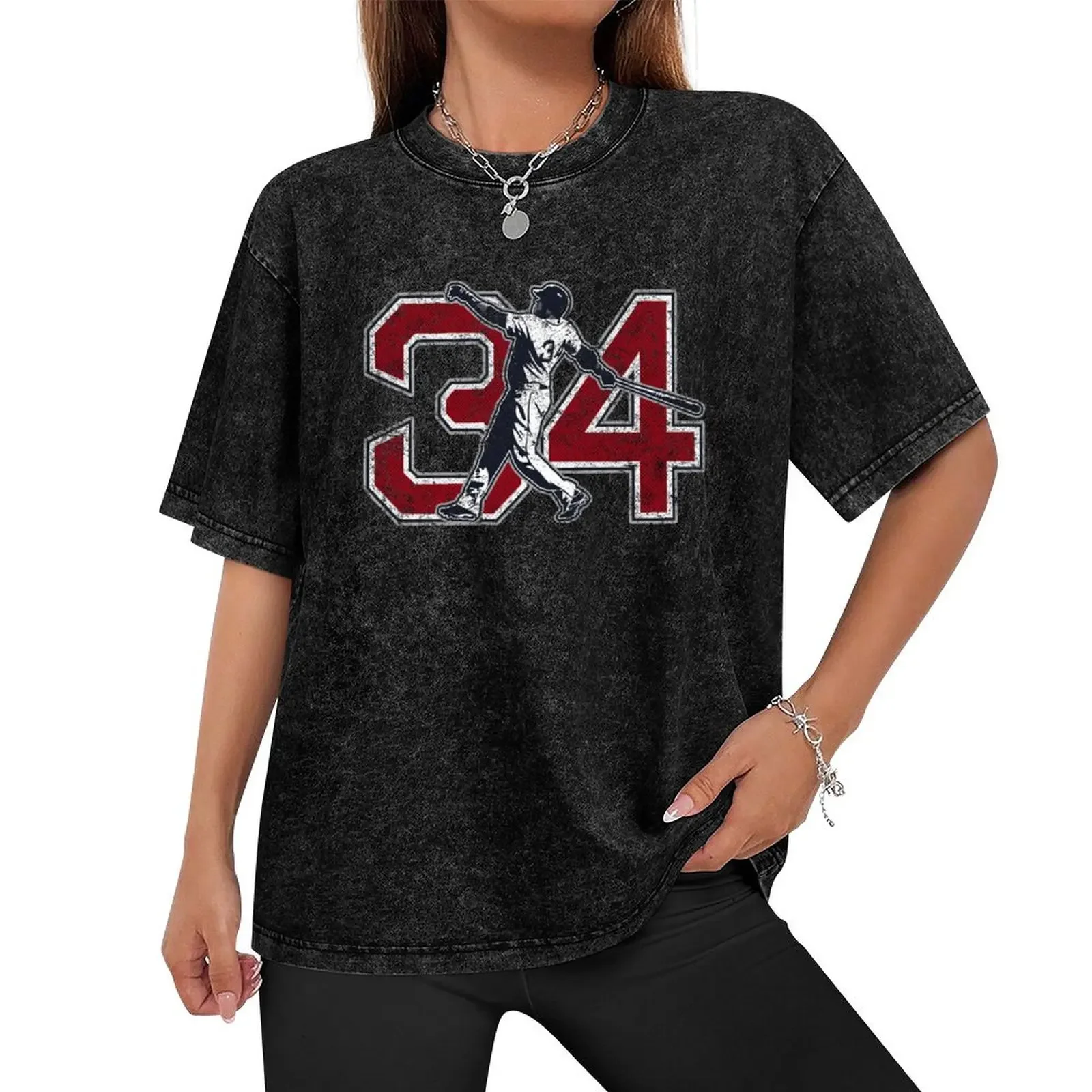 34 - Big Papi (vintage) T-Shirt blacks tees summer top mens plain t shirts