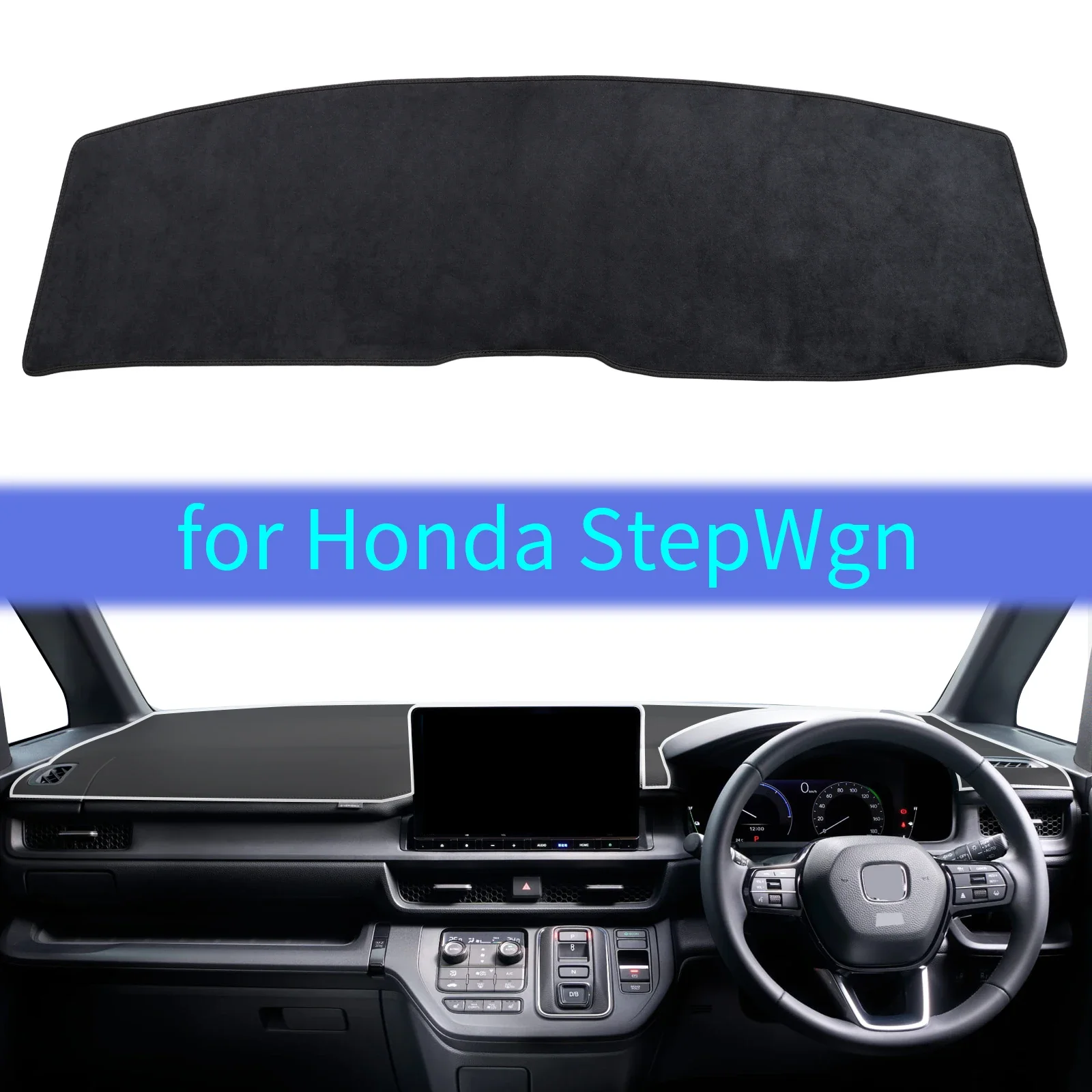 For Honda Stepwgn Step Wagon 2022 2023 2024 Car Dashboard Mat Sunshade Protective Carpet Dash Mat Dashmat Accessories