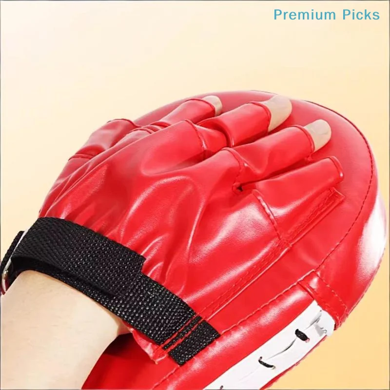 portableBoxing Punch Mitts Wear-Resistant Curved Hand Target Pads for MMA Muay Thai Teenager Training Exercise image 4