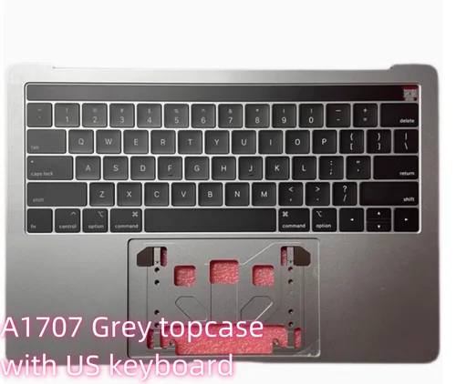 Imagen 1 del producto Funda superior con reposamanos probada para MacBook Pro Retina15 ""A1707 A1990 Topcase con barra táctil teclado estadounidense 2016 2017 año