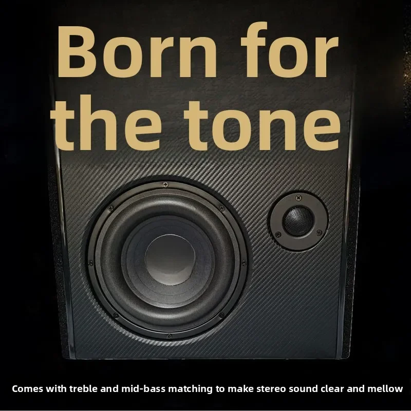 

Good Car Subwoofer Audio 8-inch 12V24V Car Subwoofer Square Ultra-thin 220V Home Bluetooth Audio, with Installation Cable