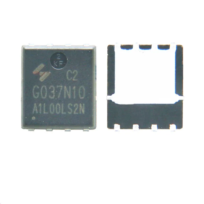 Marcado de PDFN-8L HYG037N10LS2C2, modo de mejora de Canal N, MOSFET, 100V, 105A, nuevo, producto genuino, 10 unidades por lote