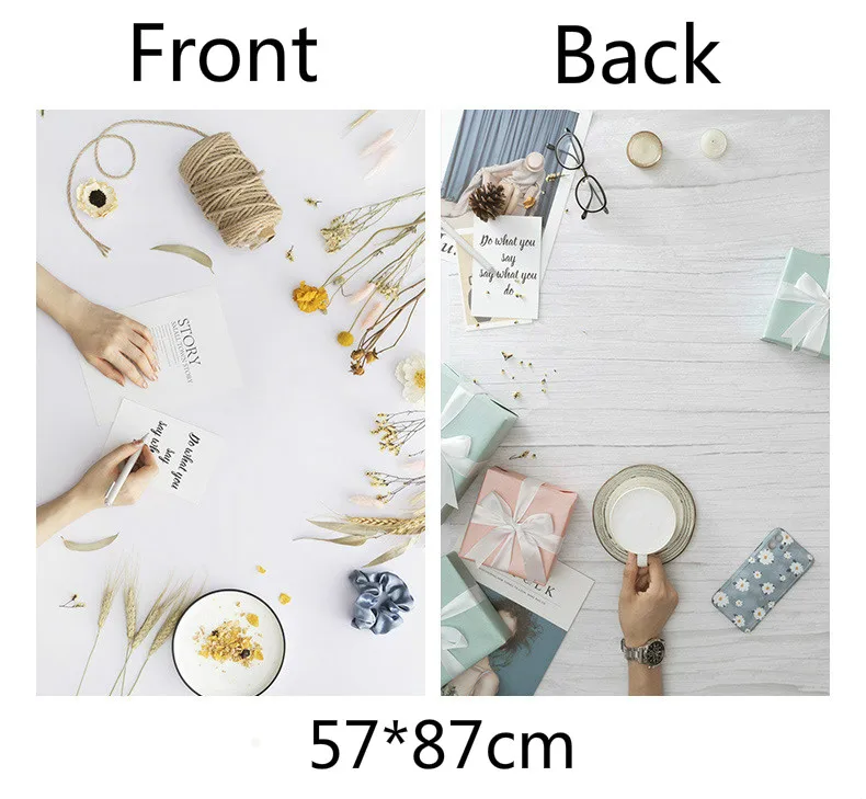 Latar Belakang Natal 3D Kertas 57*87 Cm Latar Belakang untuk Foto Makanan Studio Menembak Fotografi Props Latar Belakang [Beli 4 Gratis 1]