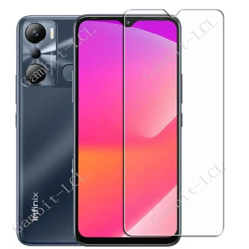 1-2PCS For Infinix Hot 20 4G Free Fire 20i 20S Play Hot20 5G 20Play X665C, X665E X6825 Screen Protective Tempered Glass Film