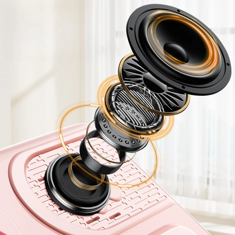 بيانو إلكتروني للأطفال قابل لإعادة الشحن مع ميكروفون للأطفال ألعاب تعليمية بيانو بنات لعبة آلة موسيقية هدية عيد ميلاد