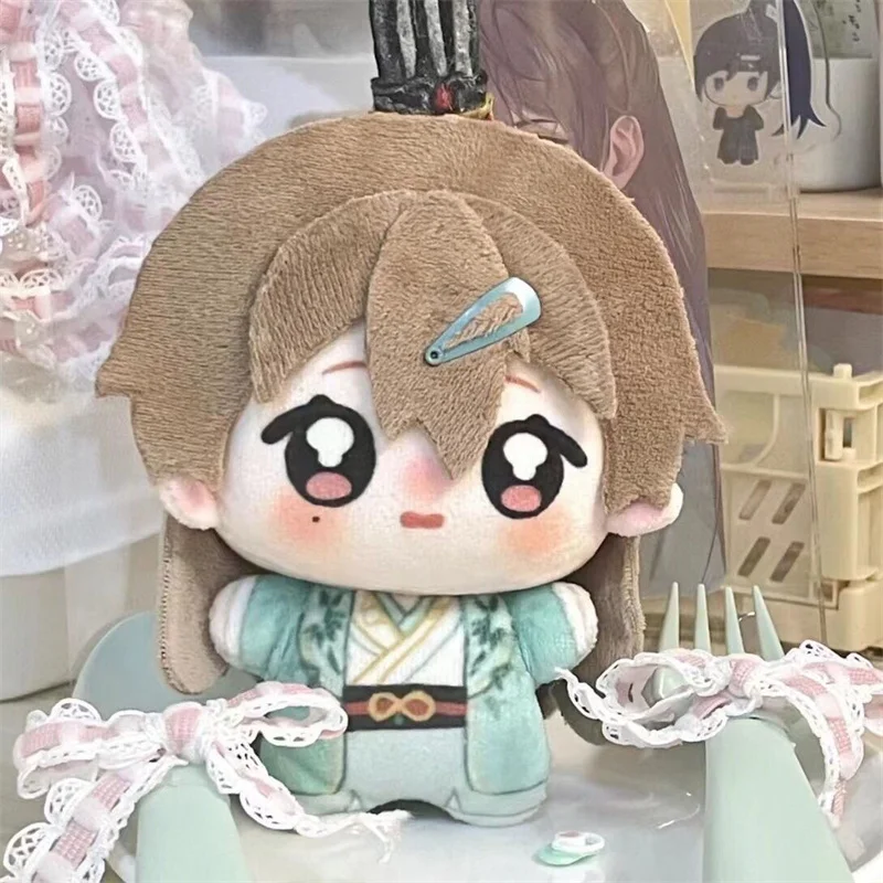 Anime boneca de pelúcia yuan ji brinquedo animal de pelúcia chaveiro alça saco pendurado acessórios