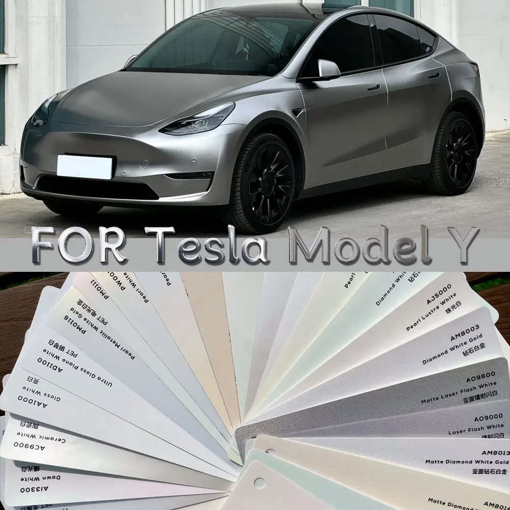 

Pre-cut Protection Film for Tesla Model Y 2020 2021 2022 2023 PPF Paint Transparent Body Sticker Kit Accessories Anti-Scratch