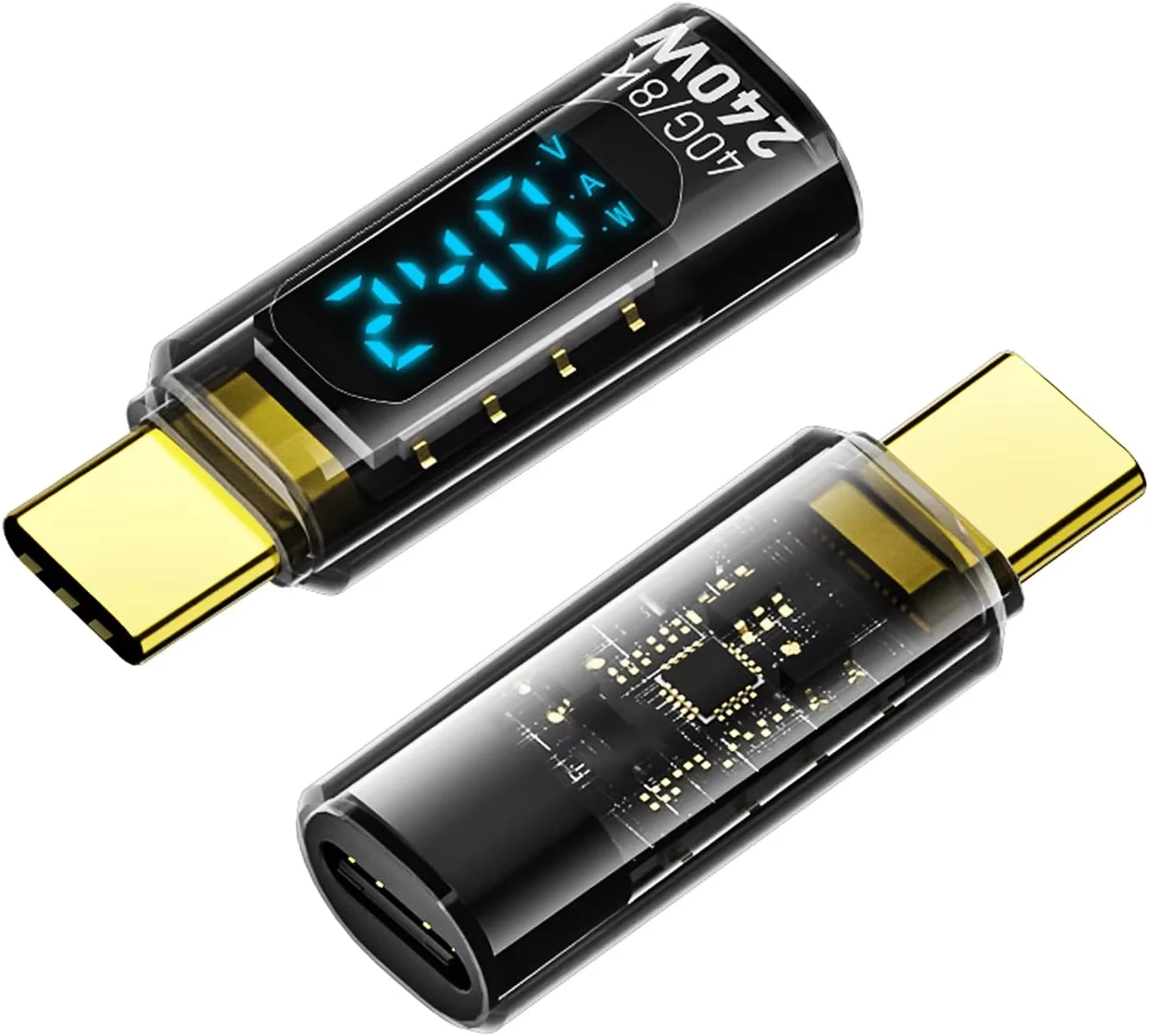 adaptador-de-exibicao-digital-pd-240w-usb-40-40gb-8k-60hz-pd-detector-de-energia-de-carregamento-display-digital-inteligente-conversor-type-c
