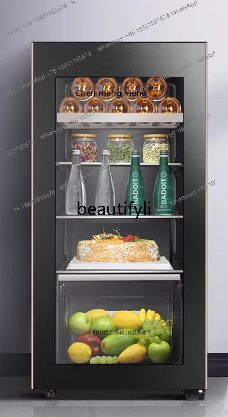 

Z189 142-литровый ледяной бар для дома, гостиной, небольшой чайный холодильник, небольшой холодильник для сохранения свежести