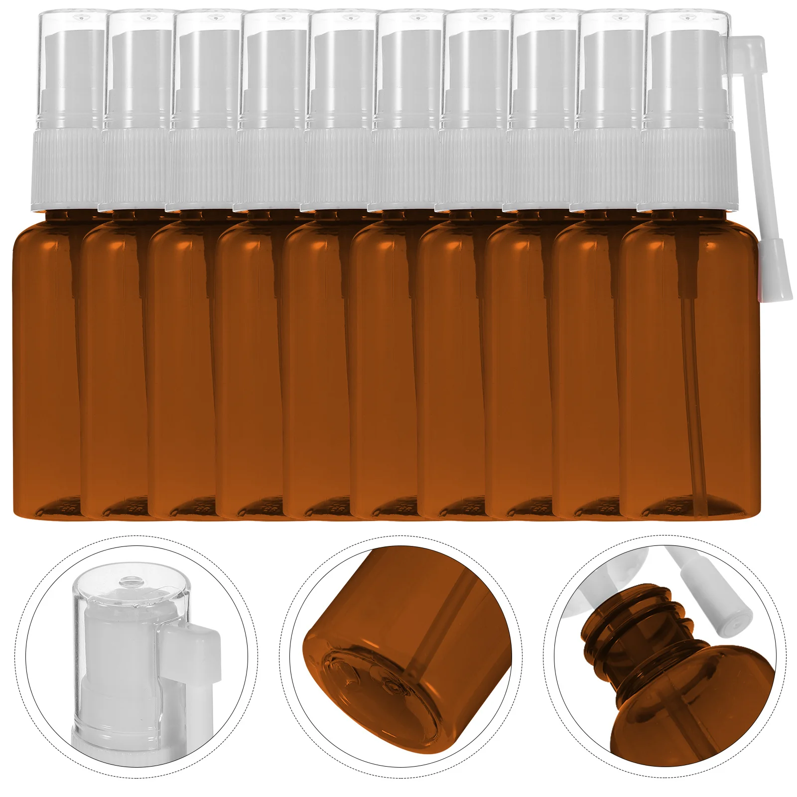 

10 Pcs Plastic Spray Fine Mist Mini Travel Containers Pet Water Small