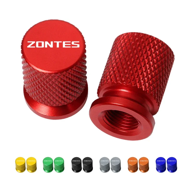 

For Zontes G1 125 ZT125U ZT 125 U ZT 310R 310X ZT310R Accessories Motorcycle CNC Aluminum Tire Valve Air Port Stem Cover Caps