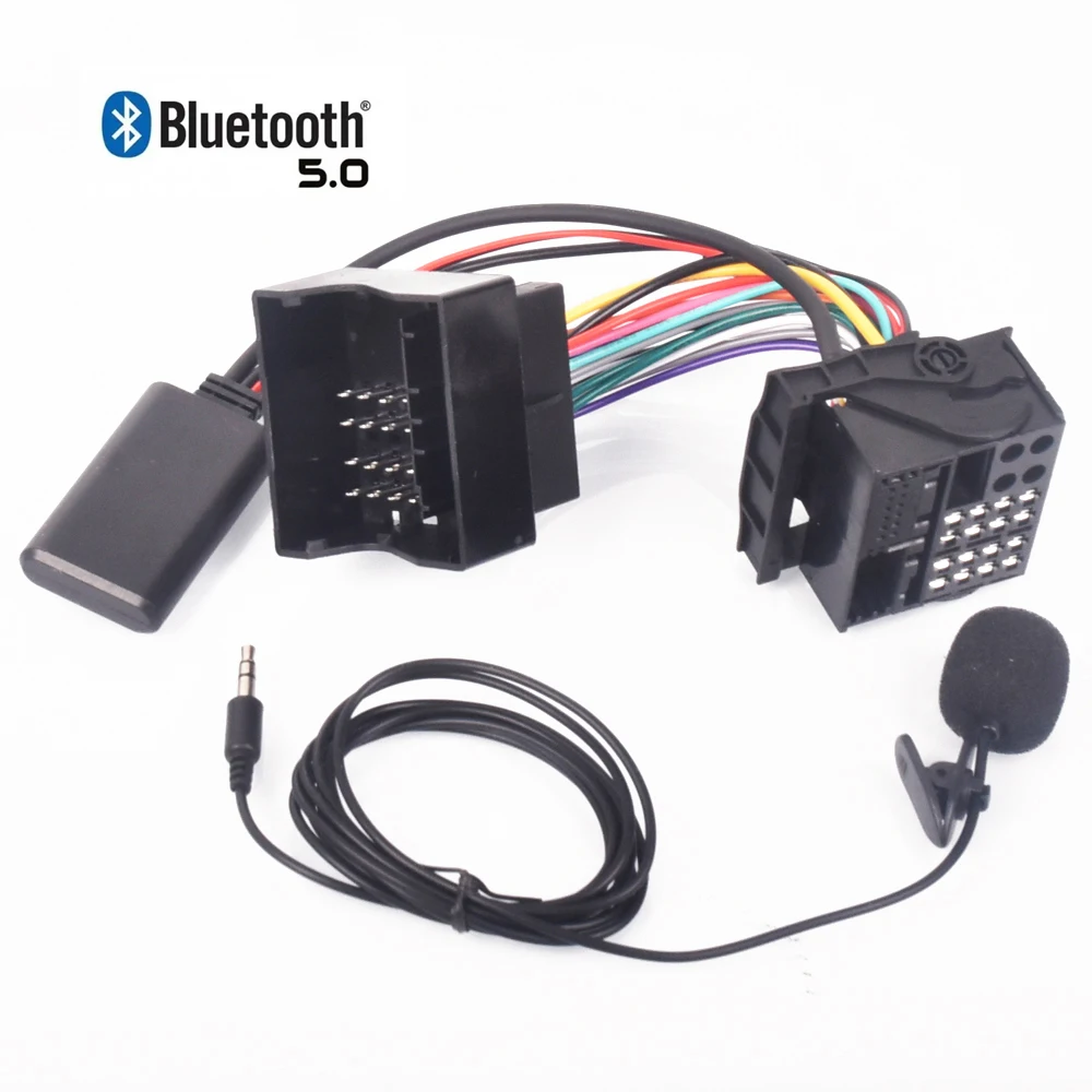 Bluetooth Aux-In аудиокабель адаптер двойной для Ford Mondeo Focus Fusion Galaxy Aux Bluetooth адаптер 6000CD радио