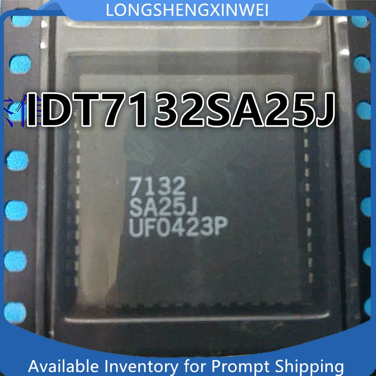 1PCS IDT7132SA25J 7132SA25J 2K × 8 Dual Port Static Interrupt RAM Microcontroller Chip Integrated Circuit Storage IC