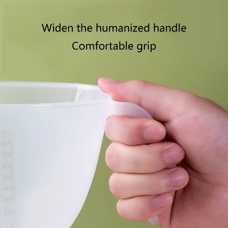 Transparent Filter Measuring Cup for Beating Eggs Liquid Measuring Bowls Dropship
