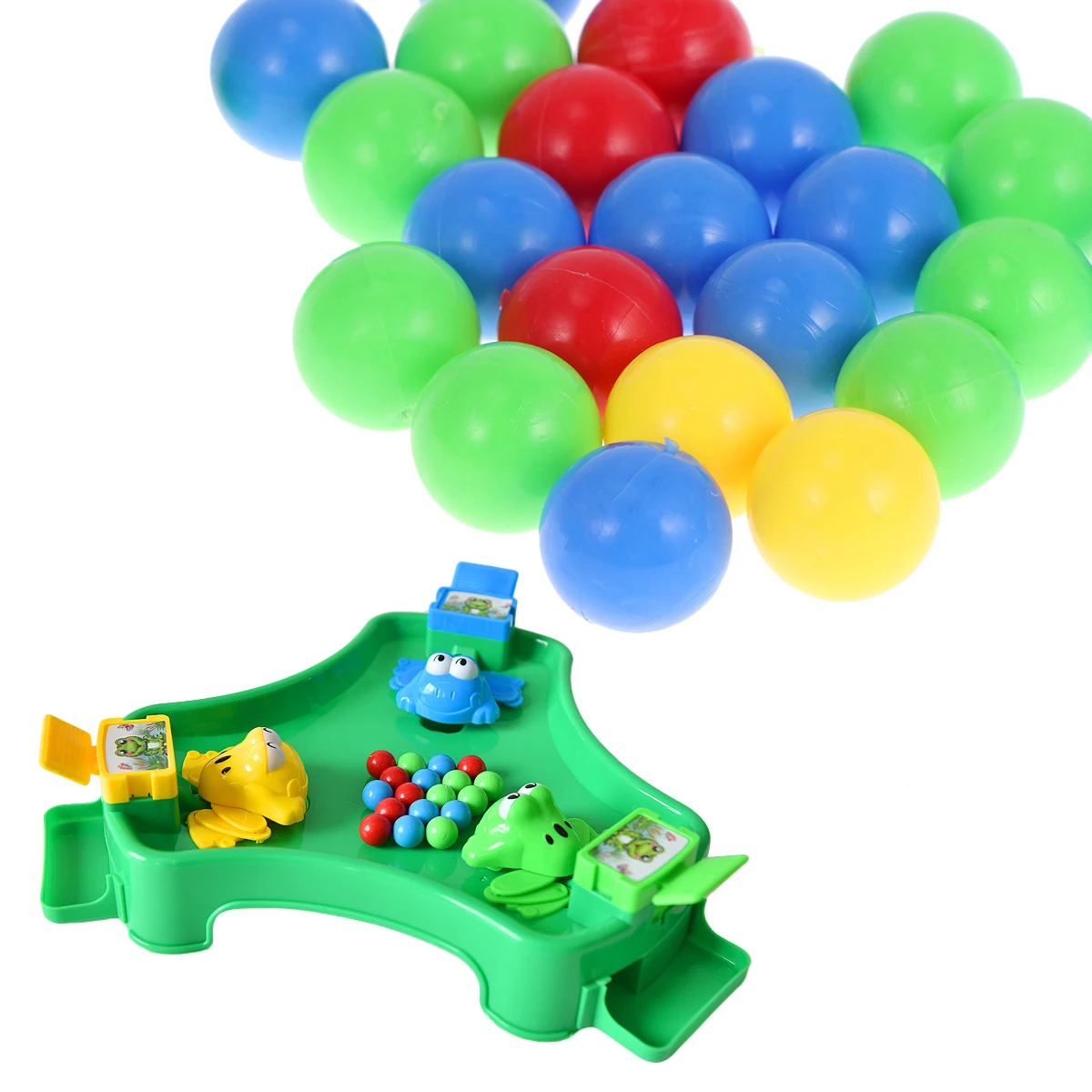 

120pcs colorful Replacement Eating Beans Beans Plastic Beads Replacement Balls Family Party Game