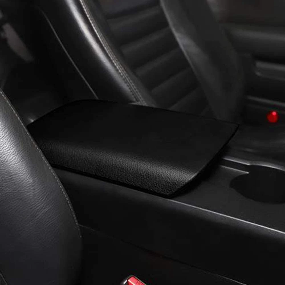 Juste d'accoudoir de console centrale, coussin de boîte d'accoudoir pour Ford Mustang 2005 2006 2007 2008 2009 5R3Z6306024AAC G5ZZ-6306024