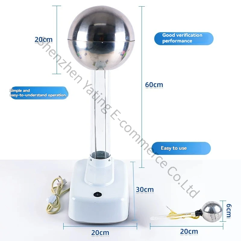 Paradigm Starter Electrostatic Flying Experiment Induction Fan's Starter Middle School Physical Electrical Description Static