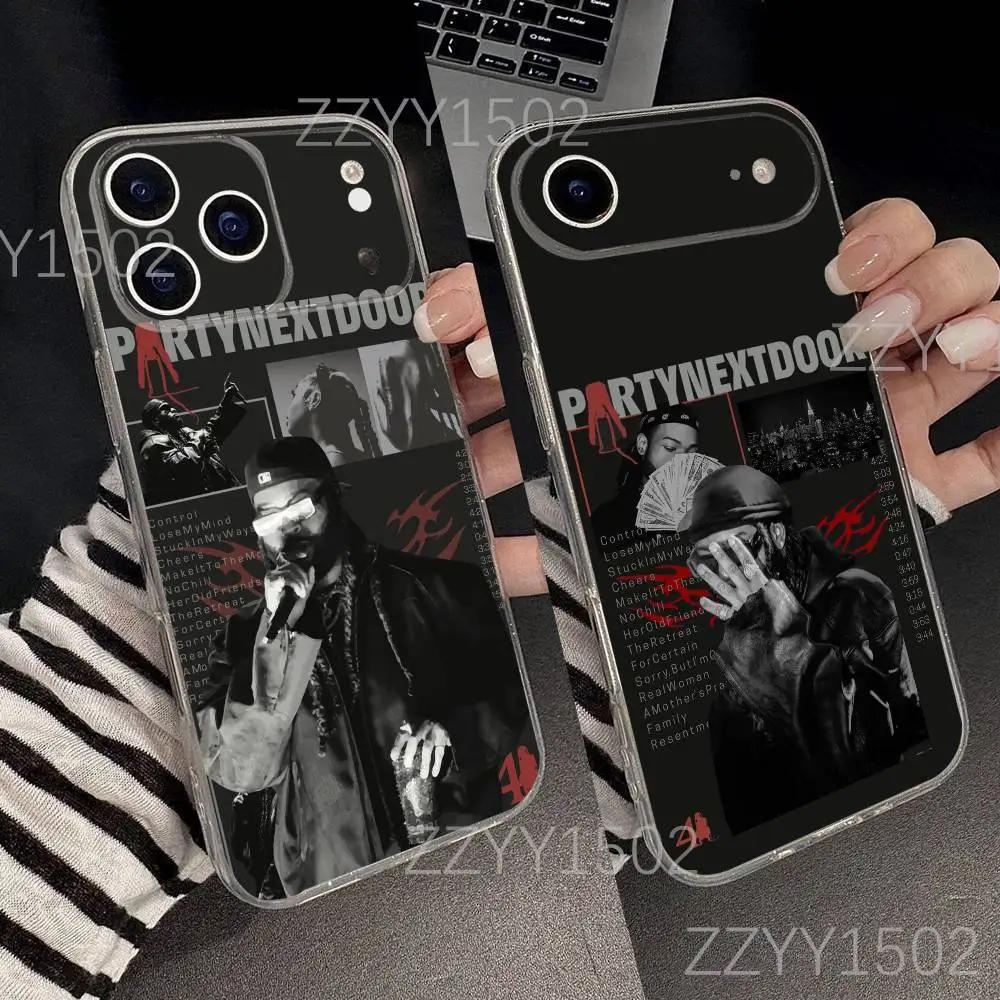 

P-PartyNextDoor 4 SSS4U Phone Case For iPhone 17,16,15,14,13,12,11 Pro,Max,Plus,X,XS,XR,SE4,E Mini Transparent Soft