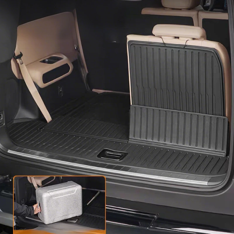 

Для Formula Leopard 8 TPE коврик для багажника и комплект защиты спинки | Водонепроницаемая, устойчивая к пятнам, всепогодная защита салона