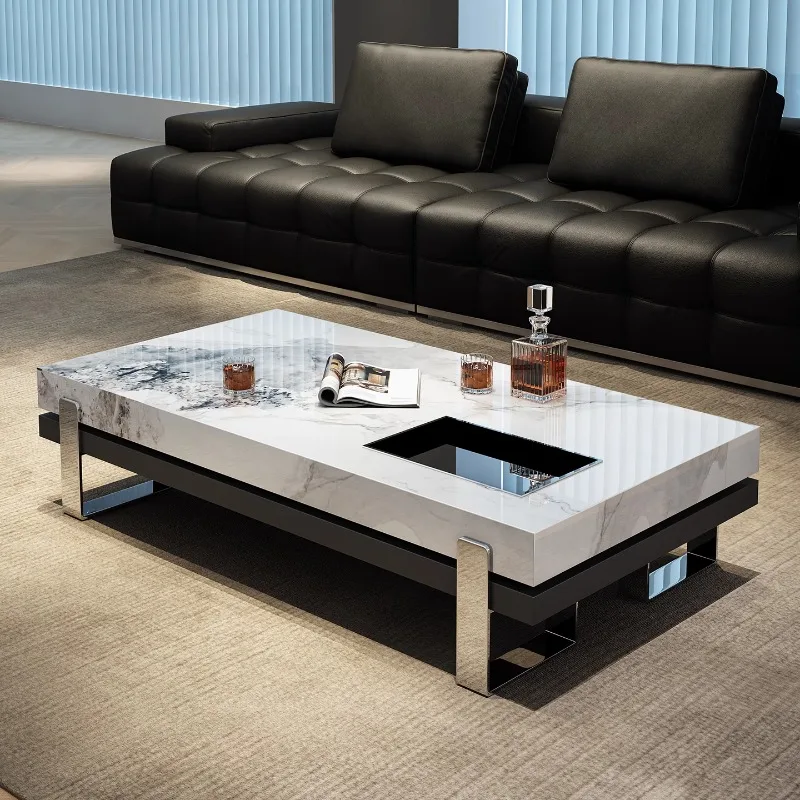Decoration Luxury Coffee Table Modern Bedroom Living Room Designer Moving Side Table Unique Standing Meubles Home Furniture