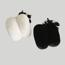 Folding Plush Panda Earmuffs Comfortable Windproof Ear Cap Winter Ear Cover Panda Doll Thicken Foldable Earmuffs Student