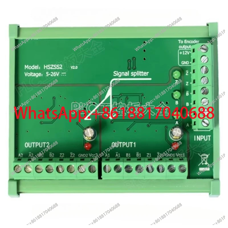 R1MSS2 pulse signal divider/encoder, expansion module 1 point 2/3/4/7/one turn multi