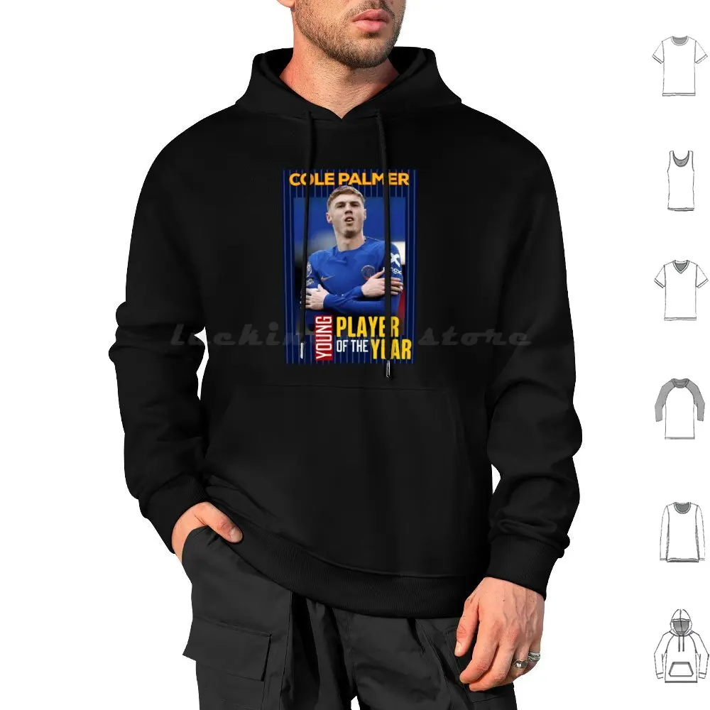 Cole Palmer Retro Vintage Design Hoodie cotton Long Sleeve Cole Palmer Football Soccer England Palmer London Cole Goal