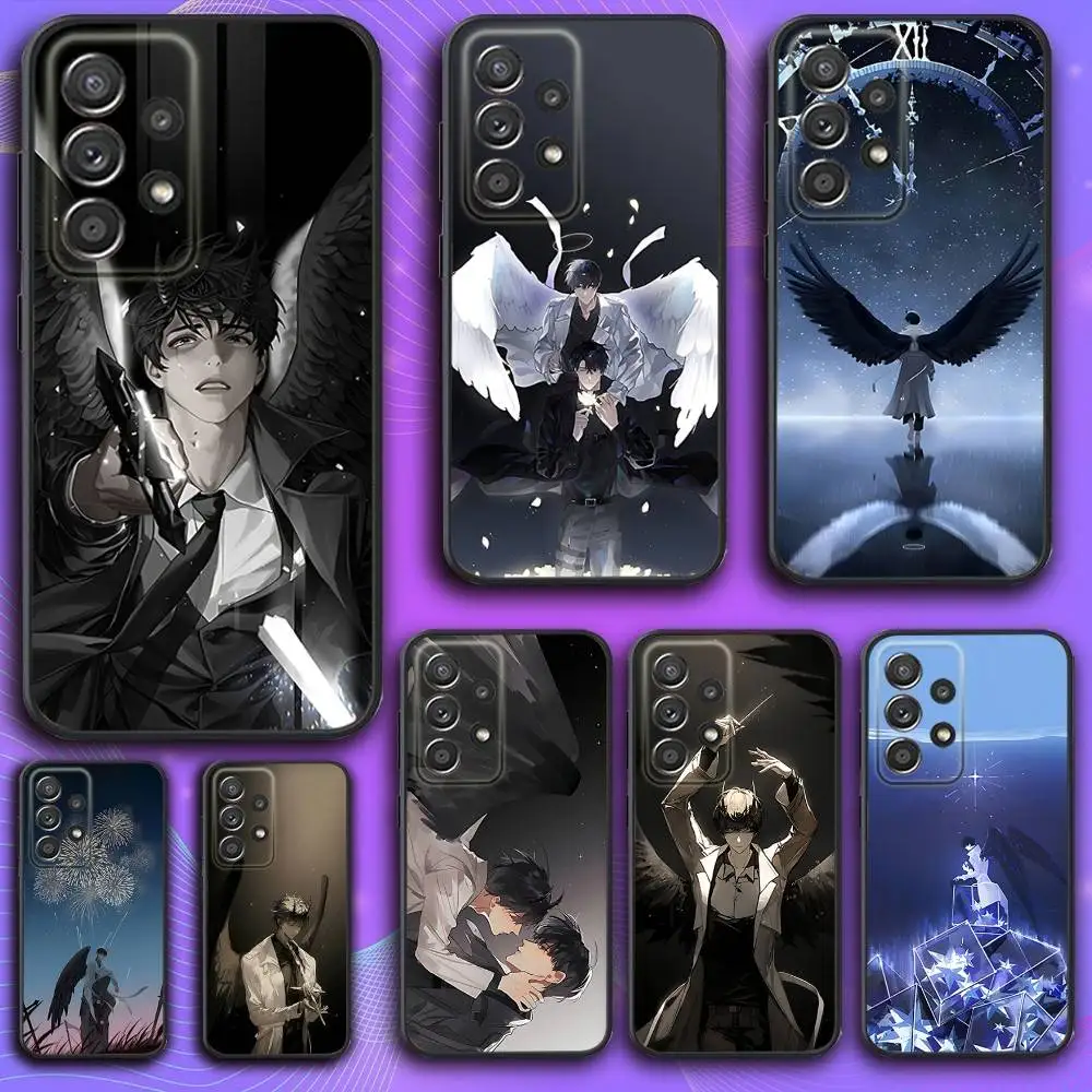

O-Omniscient Reader Phone Case For Samsung S 25,24,23,22,30,21,10,9,Ultra,Plus,Lite,FE,4,5 G Soft Black Case