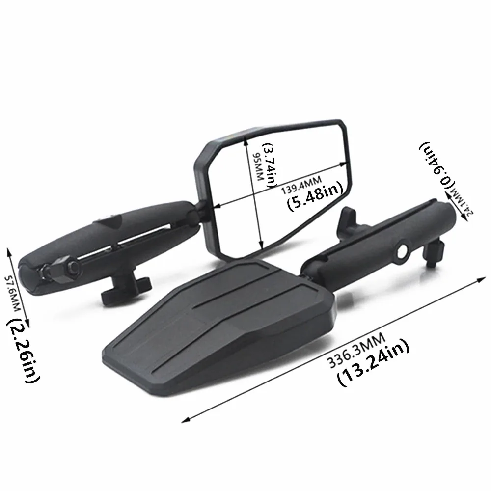 Motorcycle M8 M10 Rearview Mirror Foldable Adjustable Handlebar Side Mirrors For Harley Honda Suzuki Kawasaki