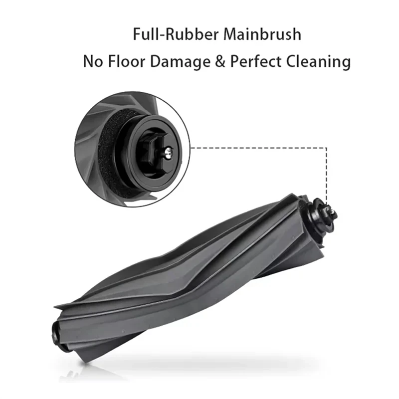 Abbk-para dreame bot l10 prime/l10s pro peças de reposição escova lateral principal filtro hepa mop pano almofadas acessórios