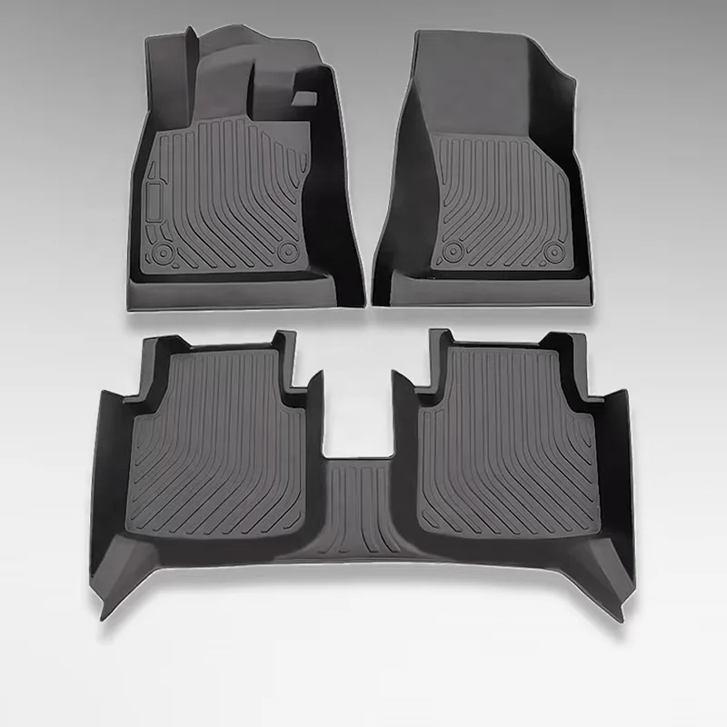 Car Auto Parts Durable TPE  Car floor Mat Non Skid waterproof Car Floor Mats for I S U Z U D-MAX 2021-2023