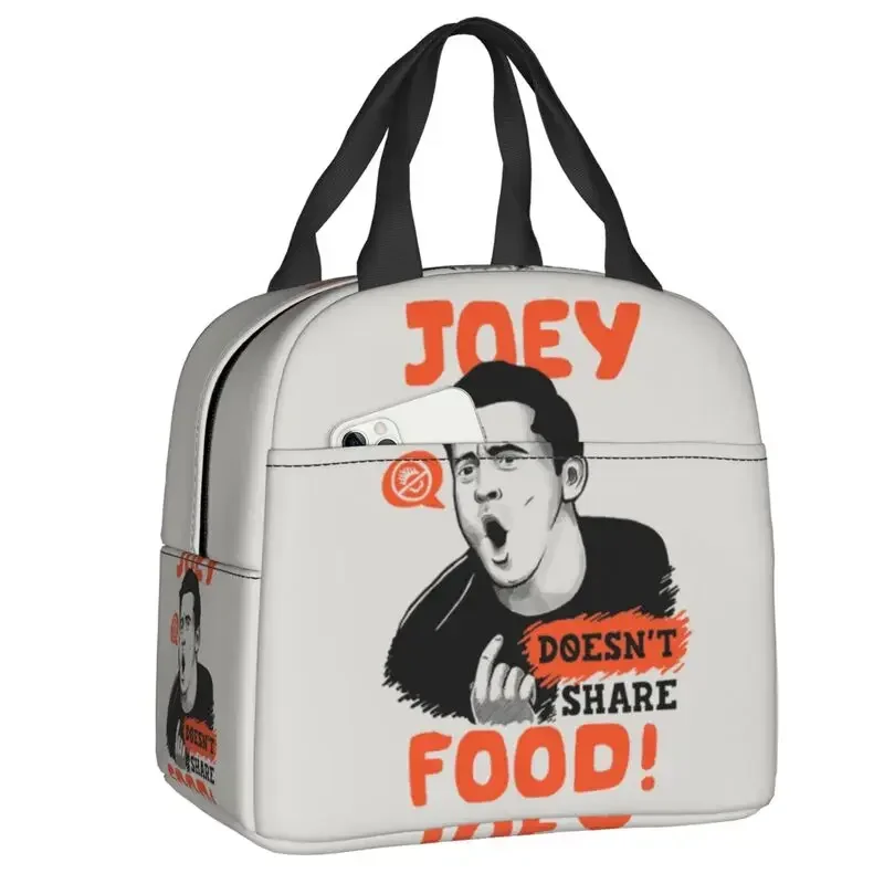 Cute Friends Characters Lunch Bag Men Women Warm Cooler Insulated Box for Children School Work Picnic Food Tote Bags