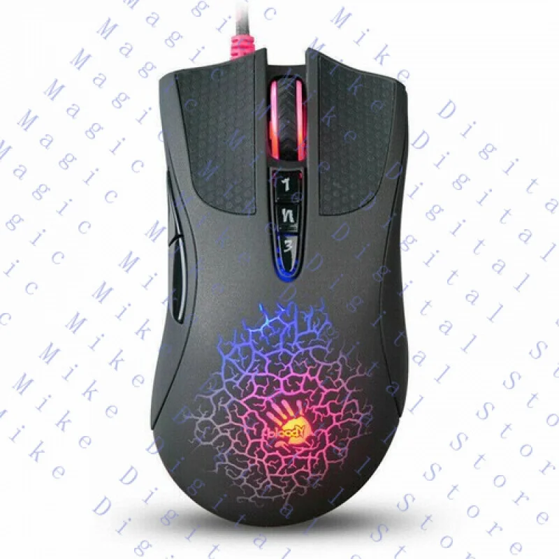 

UU For Bloody A90 Optical Gaming Mouse Colorful Glare Wired Mice Inactive version