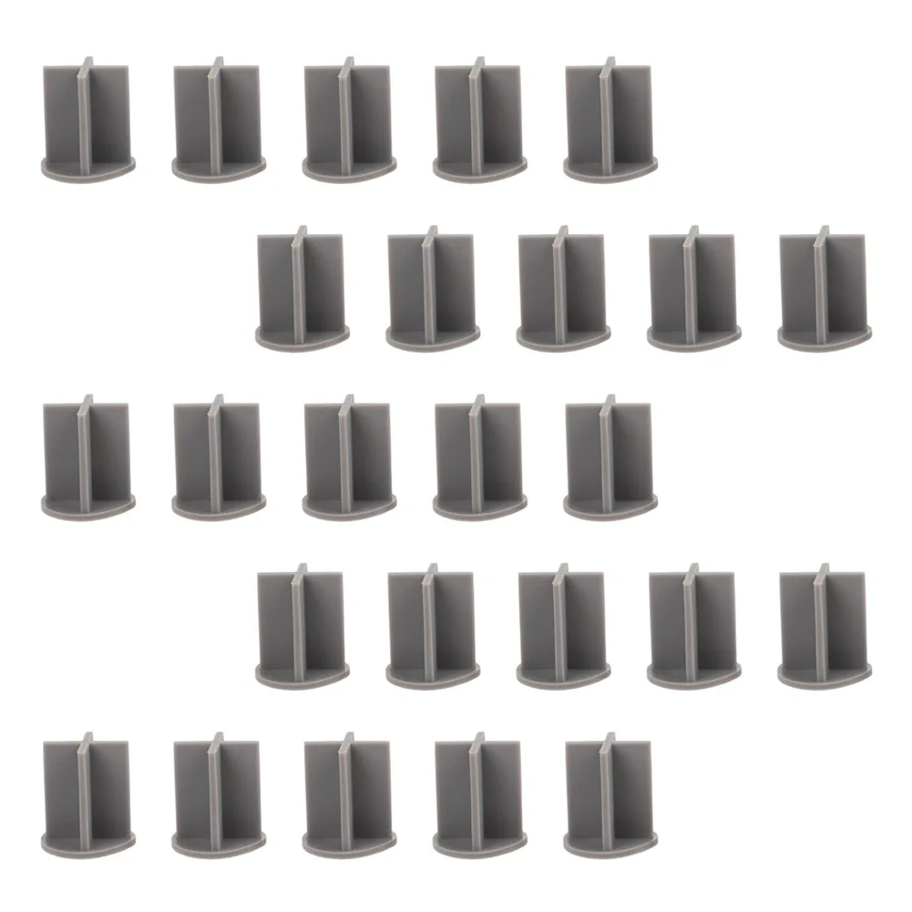 Removable Deck Sleeve Inserts for Pool Fences 25 Pack Silicone Fit 1 Inch Diameter Holes in Pool Deck Installations