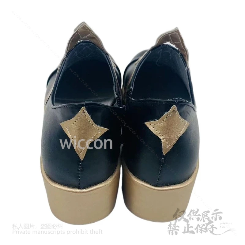 أنيمي لعبة Genshin تأثير Mondstadt Dahlia تأثيري أحذية أحذية هالوين عيد الميلاد أداء أحذية مخصصة 34-45 النساء الرجال