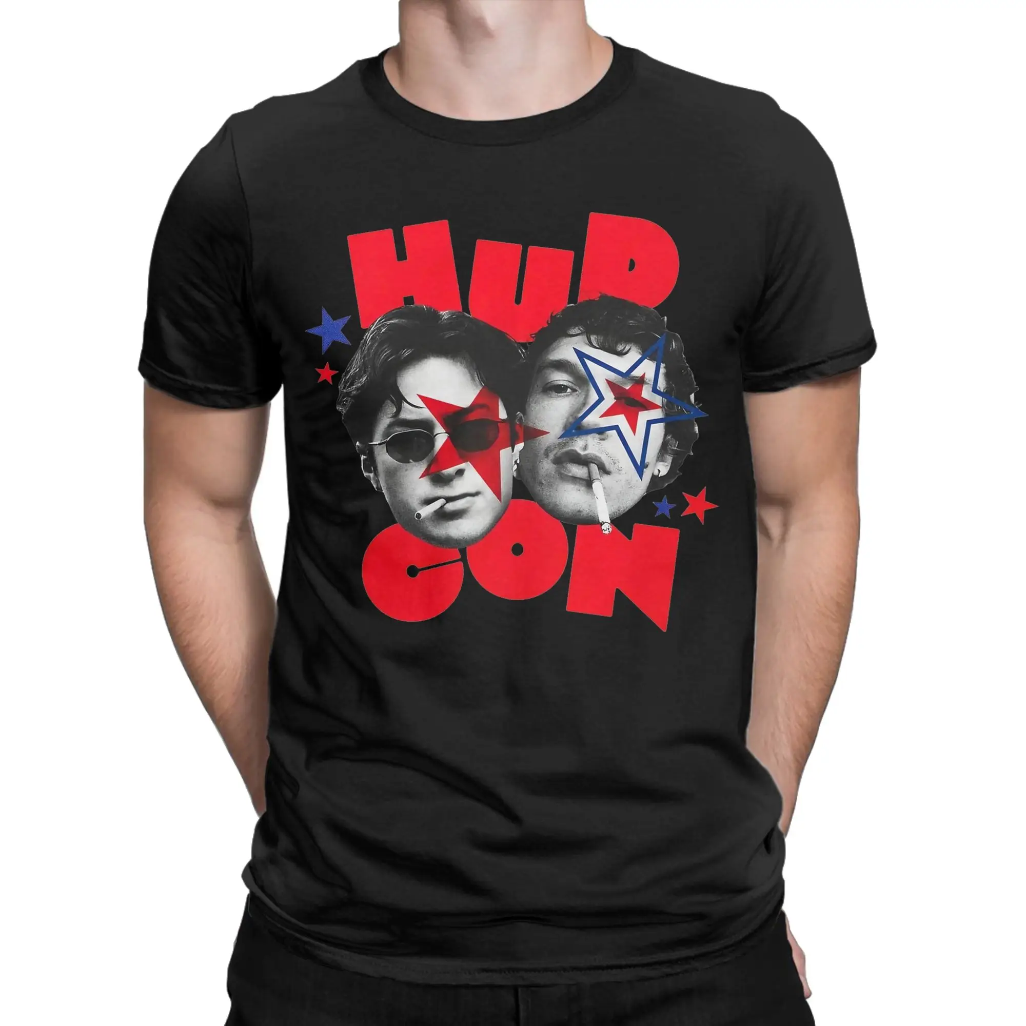 Connor Storrie And Hudson Williams Men's T Shirts  Leisure Tee Shirt Short Sleeve O Neck T-Shirts Pure Cotton Plus Size Clothing