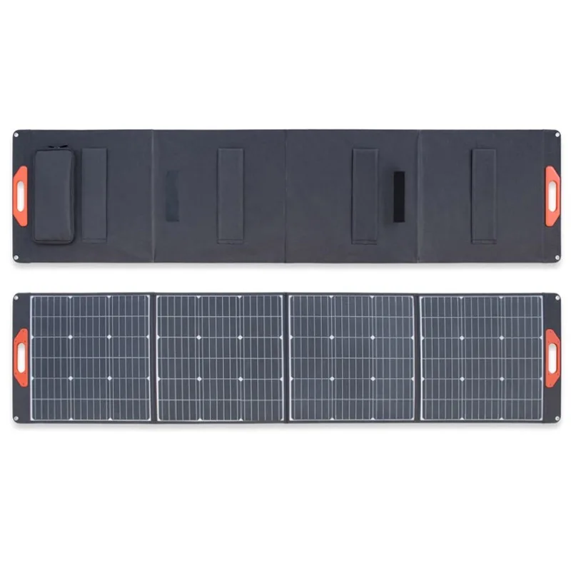 

200W Foldable Solar Panel with Water Resistant SunPower Mono-Crystalline Battery Charger for Outdoor Use Portable Solar Panel
