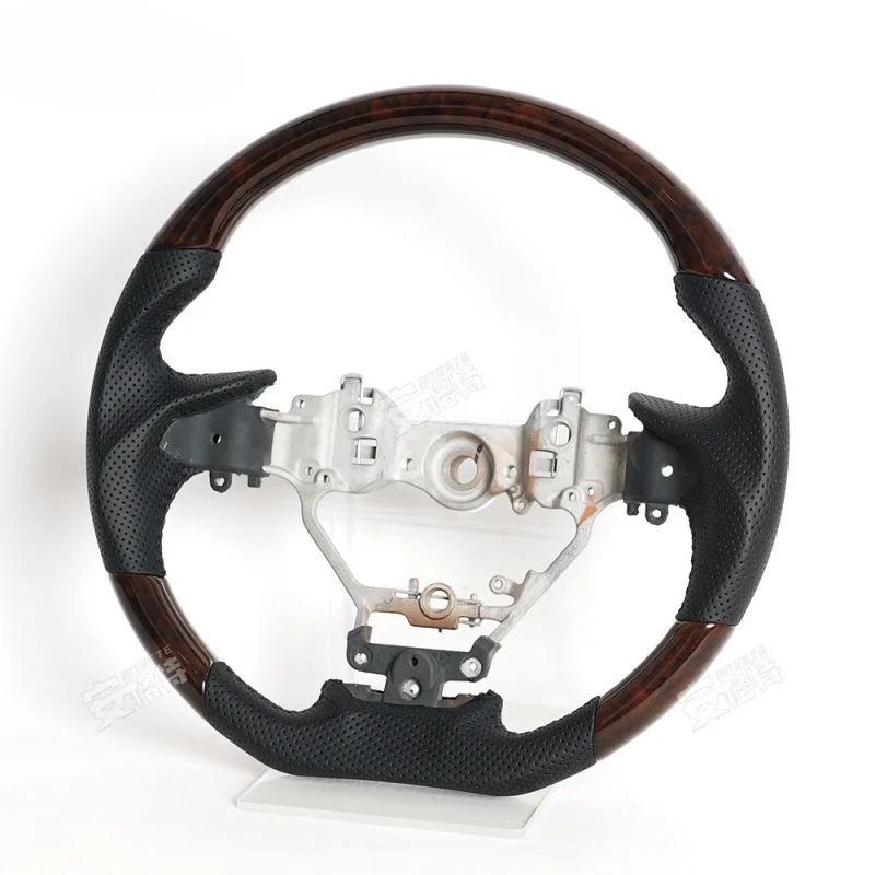 

For Lexus ES/RX/LX (All Series) High-End Mahogany Pattern Steering Wheel (Custom Modification Upgrade Part)