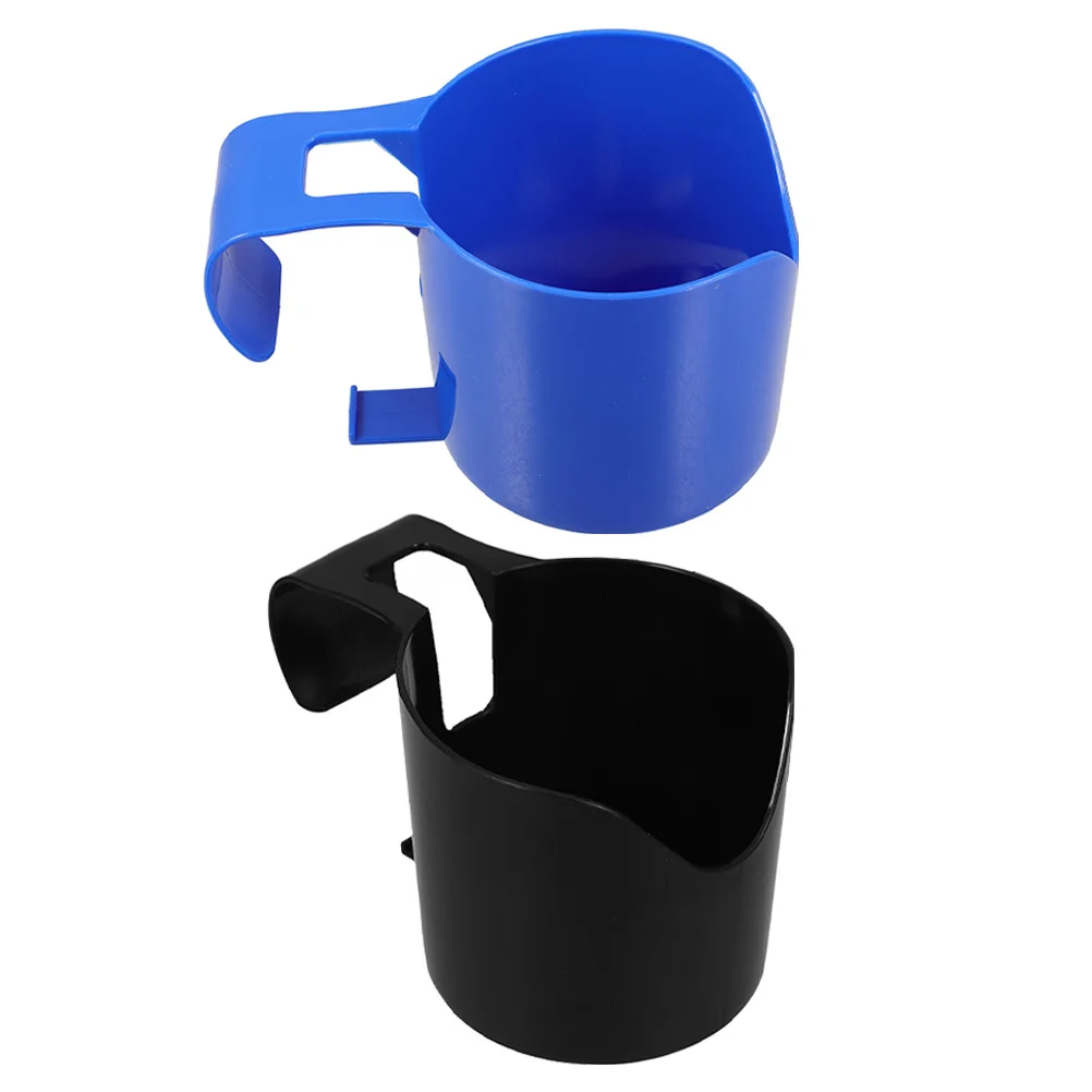 

2Pcs Poolside Beverage Rack Hanging Design Plastic Cup Holder Swimming Pool Drink Storage Organizer for Above Ground Pools