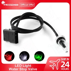 FREEZEMOD 12V LED Plug Fitting Reservoir Lighting Water Tank Sealing Lock End Molex Water Cooling Landscaping Connection DT-LEDC