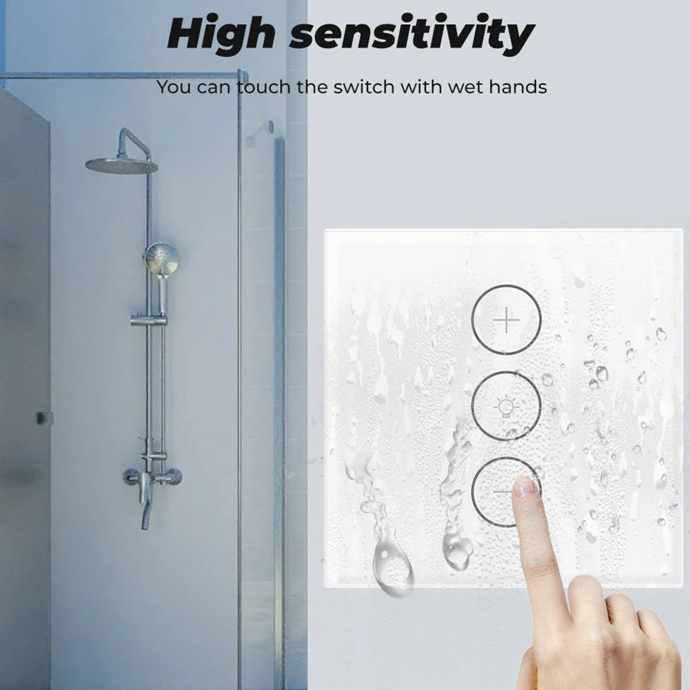 

Для Tuya Wi-Fi умный диммер свет беспроводной сенсорный переключатель лампы с голосовым управлением для тестирования измерительный инструмент аксессуар