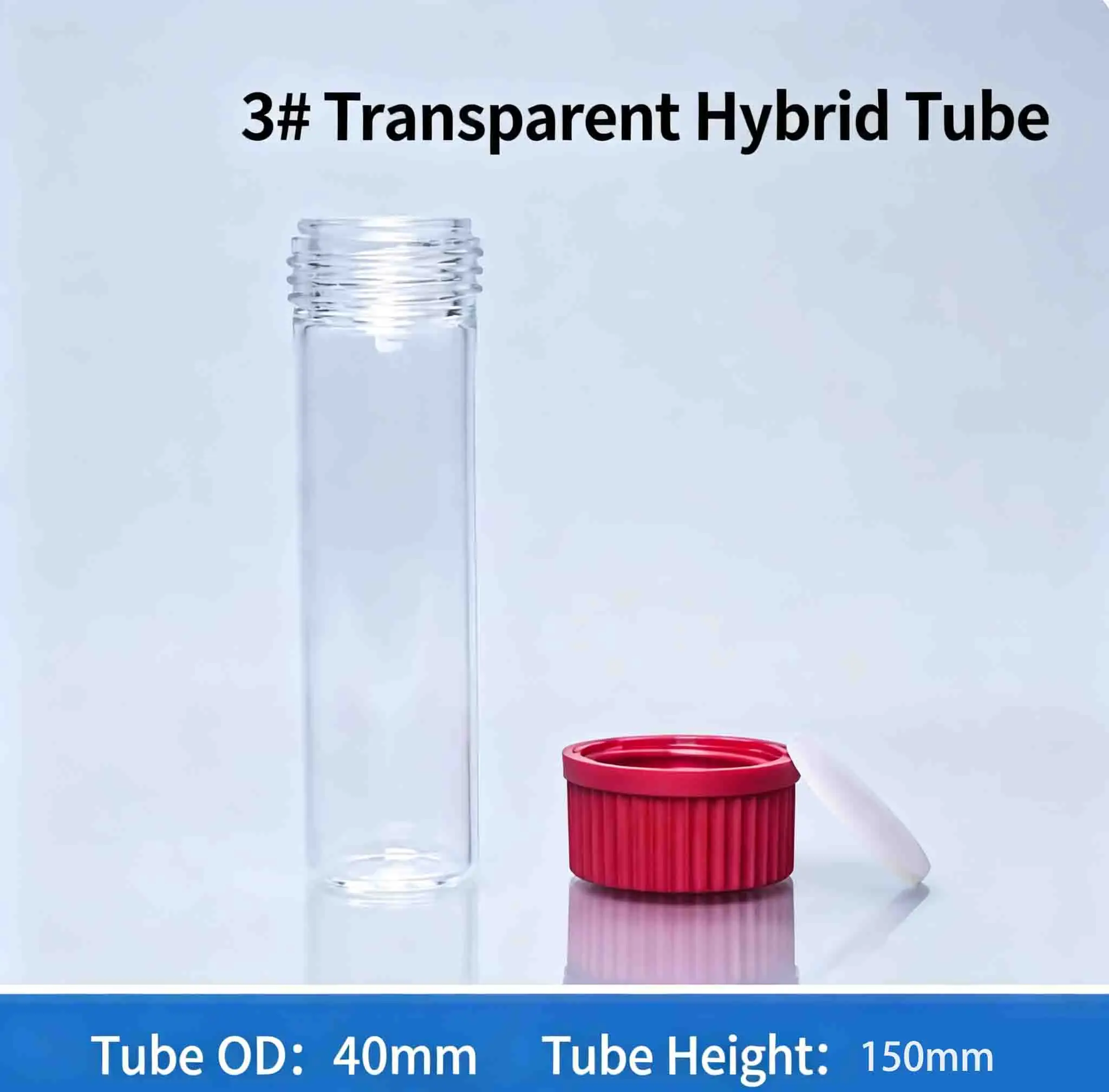 GL45 threaded molecular nucleic acid hybridization bottle detection tube UVP hybridization oven cell roller bottle