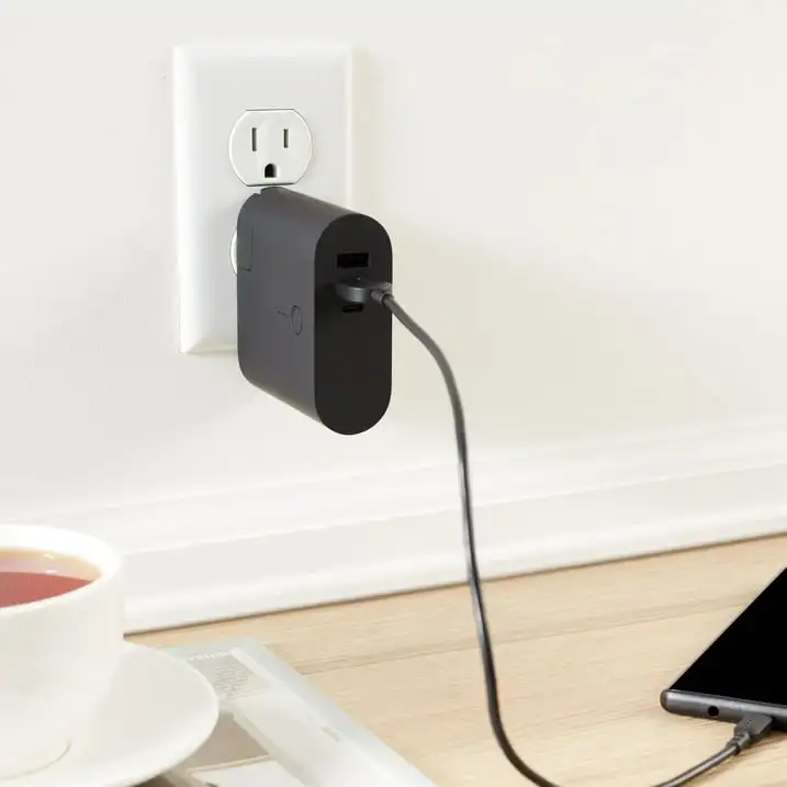 Bateria Portátil e Carregador, 2 em 1 Multi-Port