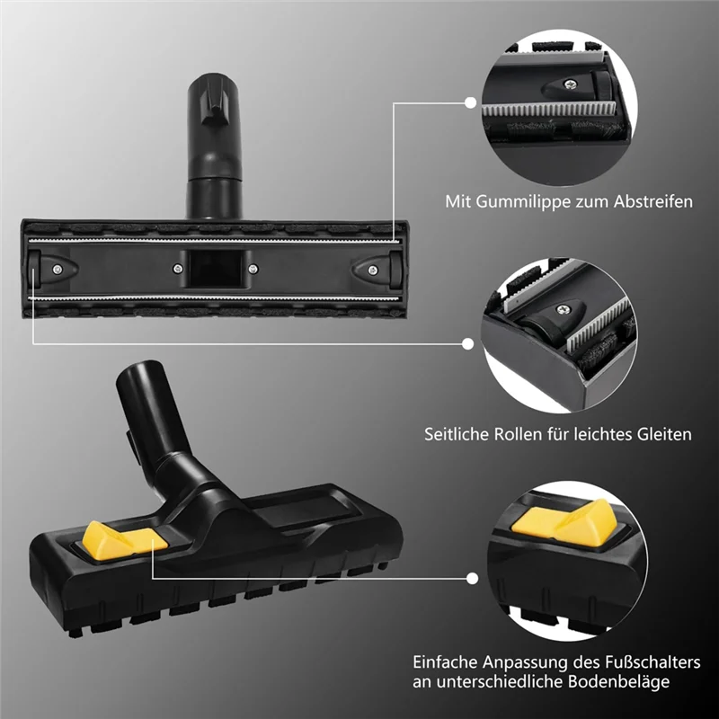 AT28-مكنسة كهربائية رطبة/جافة Rdry لـ Karcher WD5، WD4 WD6، فوهة أرضية WD3، مكنسة كهربائية R-Dry، أكياس مكنسة كهربائية وأكياس فلتر لـ Karcher