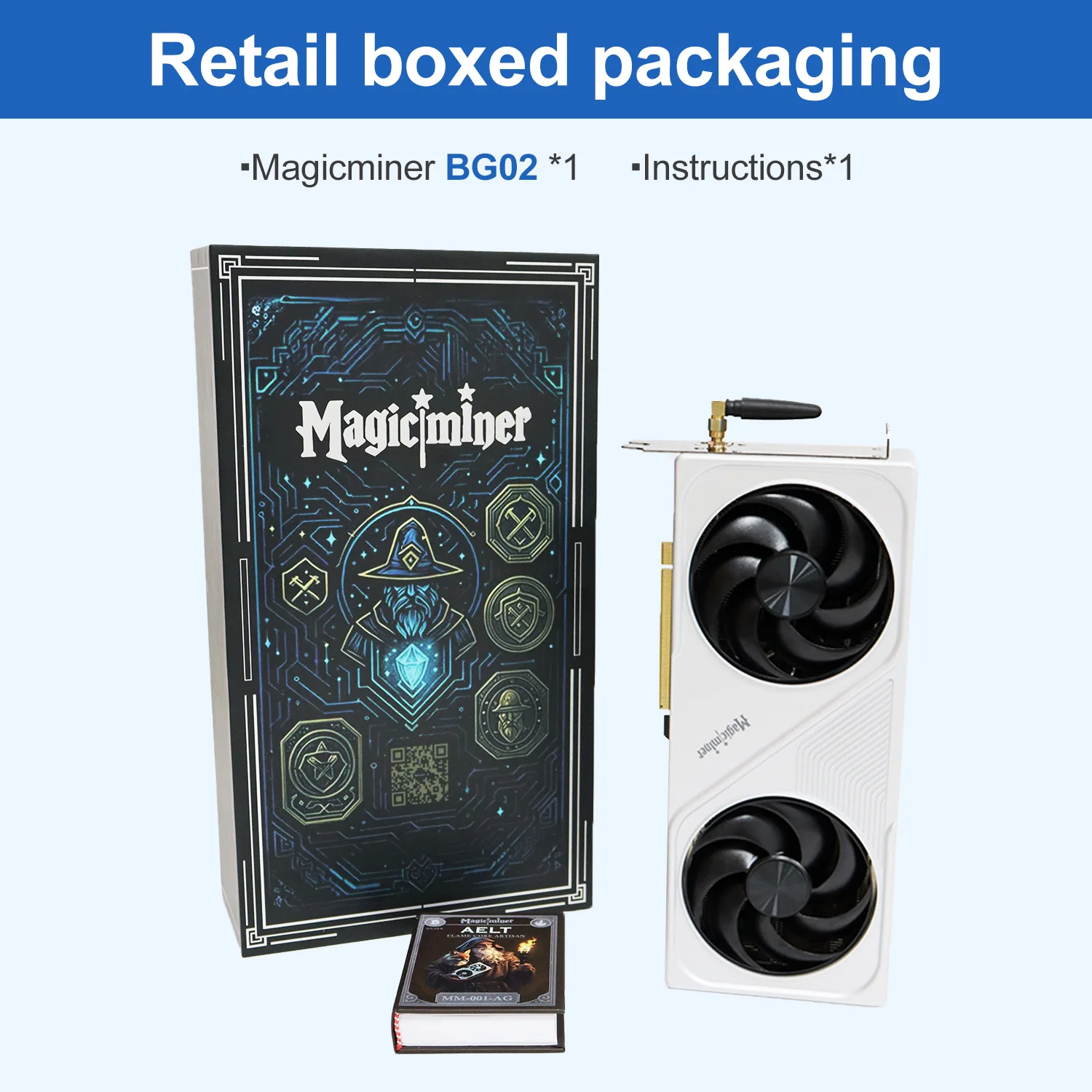 Magicminer BG02  Home Miner｜7.0TH/s 150W Crypto Lottery Mining Machine｜Supports BTC/BCH etc.｜WiFi & RJ45｜Web Control