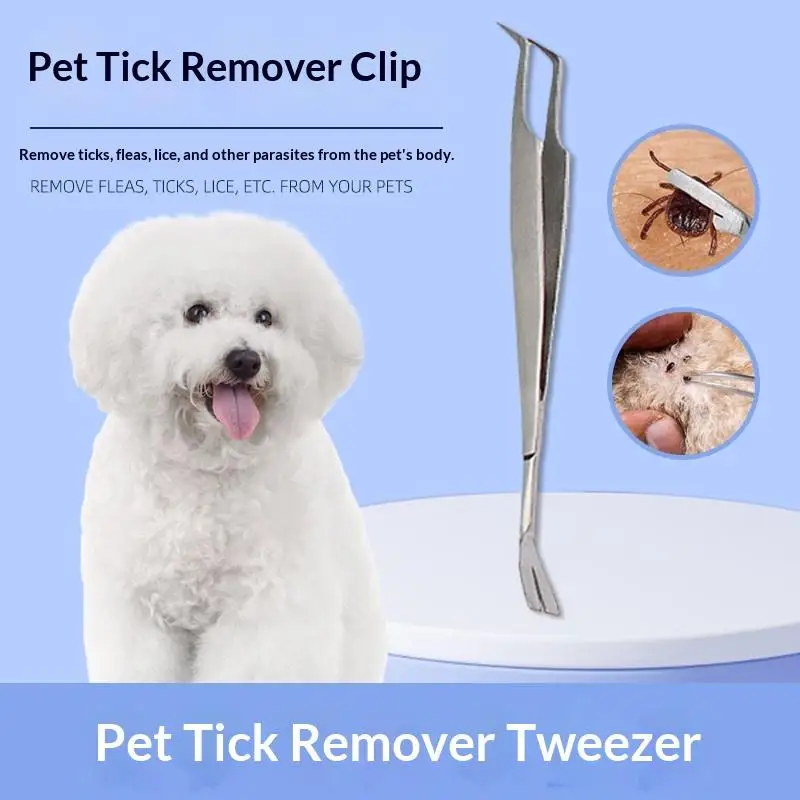 Lightweight 2 In 1 Tick Extraction Tool for Efficient Tick Management on the Go with Pets and Humans