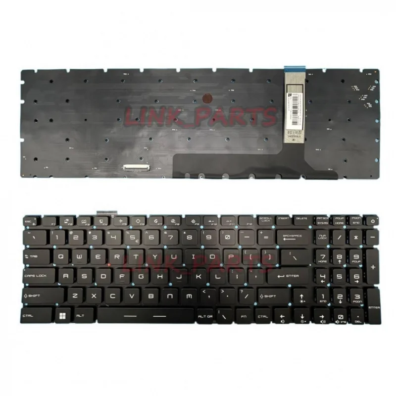 NEW US Keyboard For MSI GP76 Leopard 11UE 11UG Vector GP76 12UE 12UH Per-Key RGB Replacement Laptop Keyboard